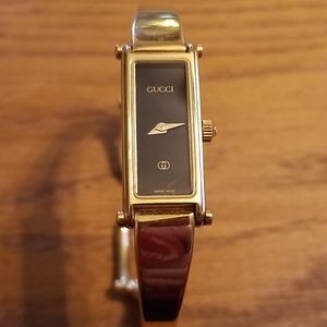 Vintage Gucci bangle watch